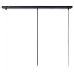 Suspension Lucide LUCAS Noir, 3 lumières