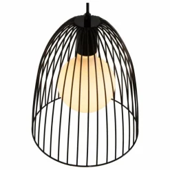 Suspension Lucide MACARONS Noir, 1 lumière