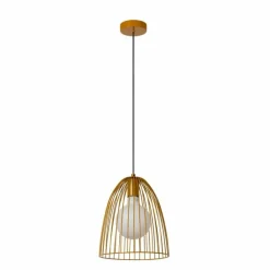 Suspension Lucide MACARONS Jaune, 1 lumière