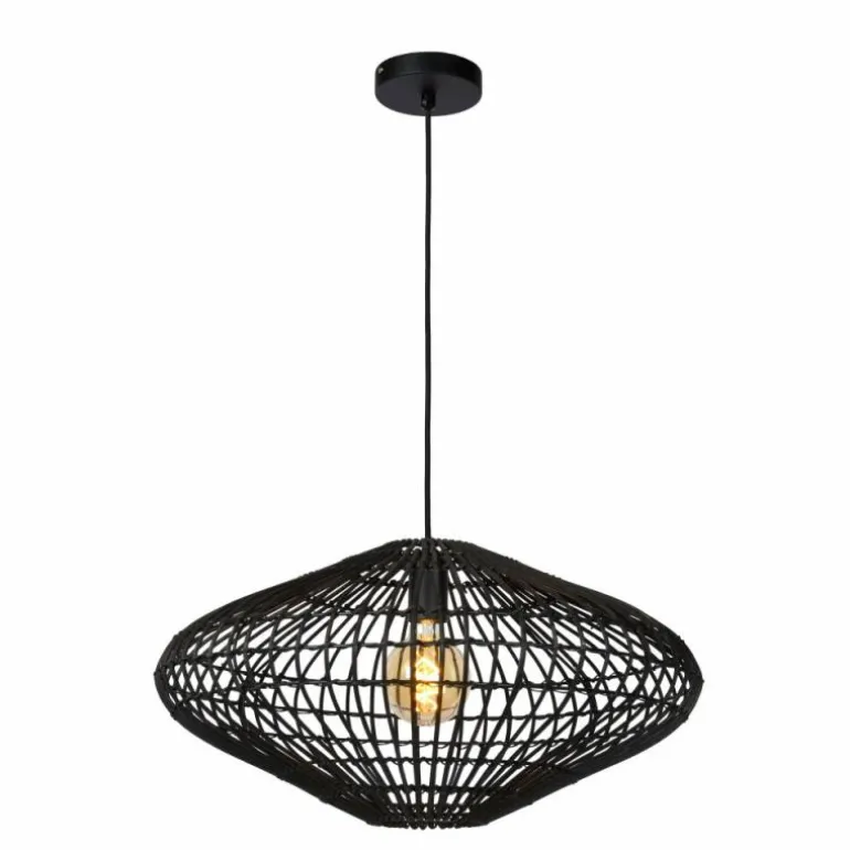 Suspension Lucide MAGALI Noir, 1 lumière