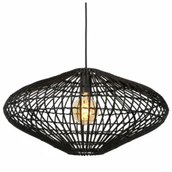 Suspension Lucide MAGALI Noir, 1 lumière