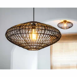 Suspension Lucide MAGALI Noir, 1 lumière