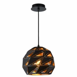 Suspension Lucide MALUNGA Noir, 1 lumière