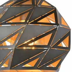 Suspension Lucide MALUNGA Gris, 1 lumière