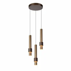 Suspension Lucide MARGARY LED Moka, 3 lumières