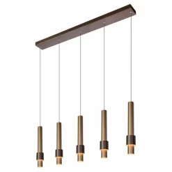 Suspension Lucide MARGARY LED Moka, 5 lumières
