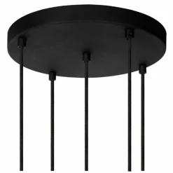 Suspension Lucide MARIUS Noir, 5 lumières