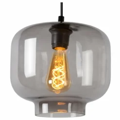 Suspension Lucide MEDINE Gris, 1 lumière