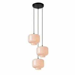 Suspension Lucide MEDINE Noir, 3 lumières