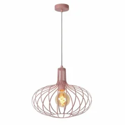 Suspension Lucide MERLINA Rose, 1 lumière