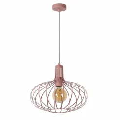 Suspension Lucide MERLINA Rose, 1 lumière