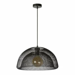 Suspension Lucide MESH Gris, 1 lumière