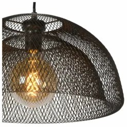 Suspension Lucide MESH Gris, 1 lumière