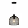Suspension Lucide MESH Noir, 1 lumière