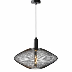 Suspension Lucide MESH Noir, 1 lumière