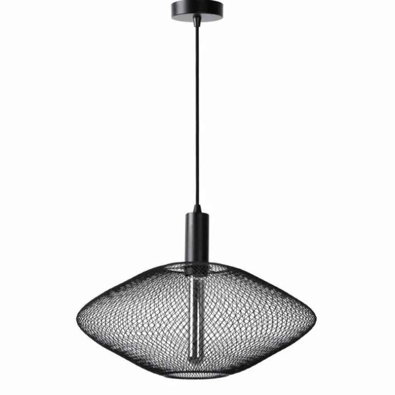 Suspension Lucide MESH Noir, 1 lumière