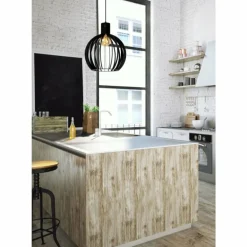 Suspension Lucide MIKAELA Noir, 1 lumière