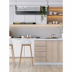 Suspension Lucide MIRAVELLE Noir, 6 lumières