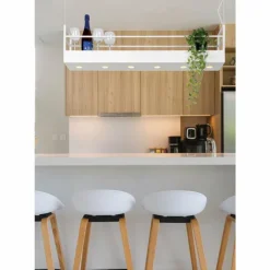 Suspension Lucide MIRAVELLE Blanc, 6 lumières