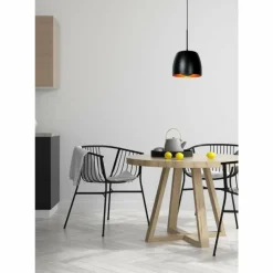 Suspension Lucide NOLAN Noir, 1 lumière