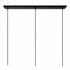 Suspension Lucide NOLAN Noir, 3 lumières