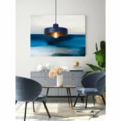 Suspension Lucide OPHELIA Noir, 1 lumière