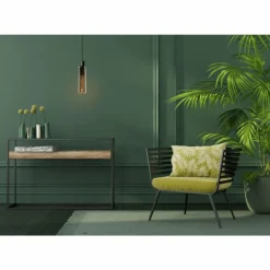 Suspension Lucide ORLANDO Gris, Rouille, 1 lumière