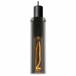 Suspension Lucide ORLANDO Gris, Rouille, 5 lumières