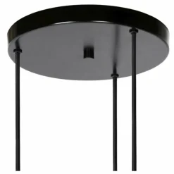 Suspension Lucide ORLANDO Gris, Rouille, 3 lumières