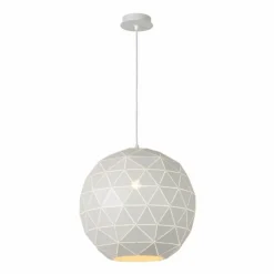 Suspension Lucide OTONA Blanc, 1 lumière