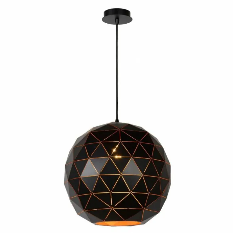 Suspension Lucide OTONA Noir, 1 lumière
