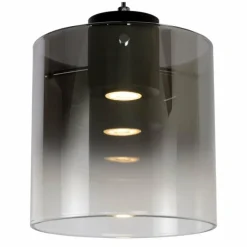Suspension Lucide OWINO LED Gris, 1 lumière