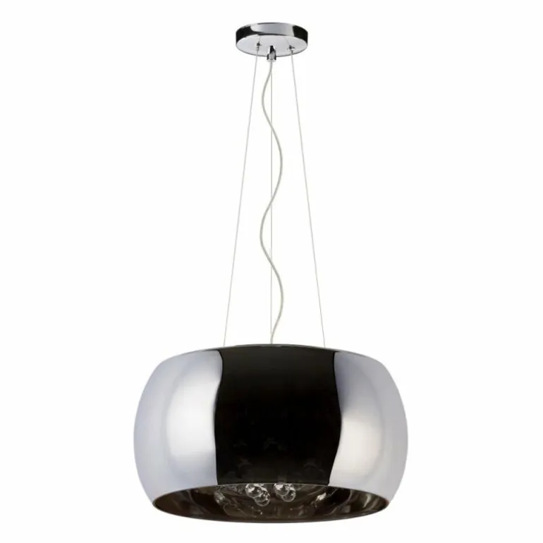 Suspension Lucide PEARL Chrome, 5 lumières