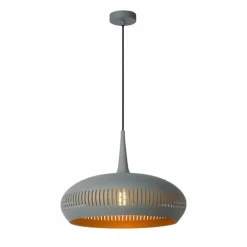 Suspension Lucide RAYCO Gris, 1 lumière