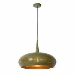 Suspension Lucide RAYCO Vert, 1 lumière
