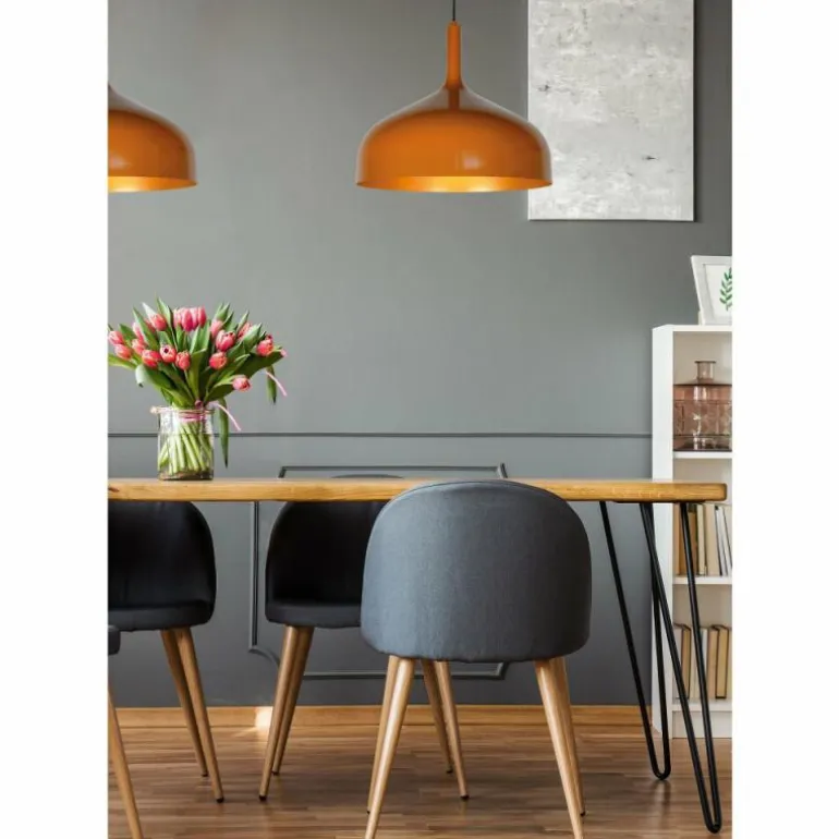 Suspension Lucide ROZALLA Jaune, 1 lumière