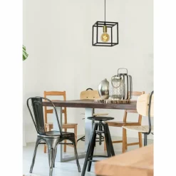 Suspension Lucide RUBEN Noir, 1 lumière