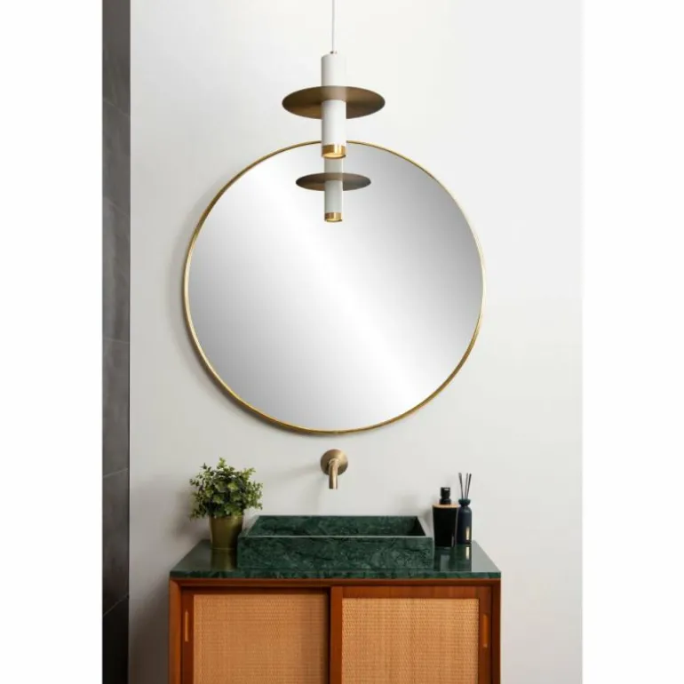 Suspension Lucide SELIN Blanc, 1 lumière