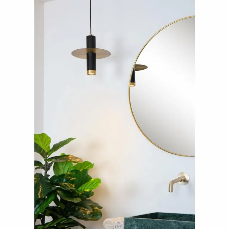 Suspension Lucide SELIN Noir, 1 lumière