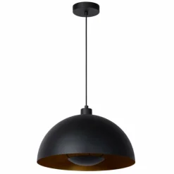 Suspension Lucide SIEMON Noir, 1 lumière