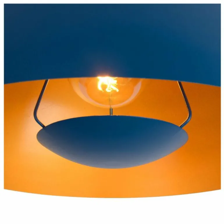 Suspension Lucide SIEMON Bleu, 1 lumière
