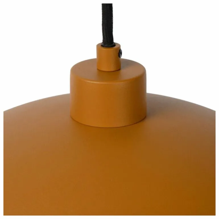 Suspension Lucide SIEMON Jaune, 1 lumière