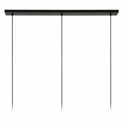 Suspension Lucide SINGALA Or, Laiton, 3 lumières