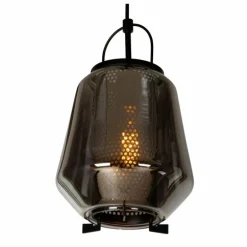 Suspension Lucide SISKA Noir, 1 lumière