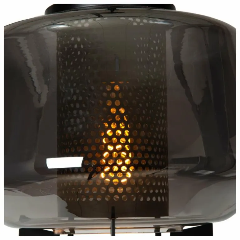 Suspension Lucide SISKA Noir, 1 lumière