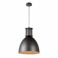 Suspension Lucide SMOKY Gris, 1 lumière