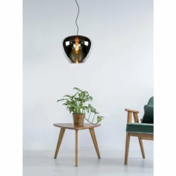 Suspension Lucide SOUFIAN Gris, 1 lumière