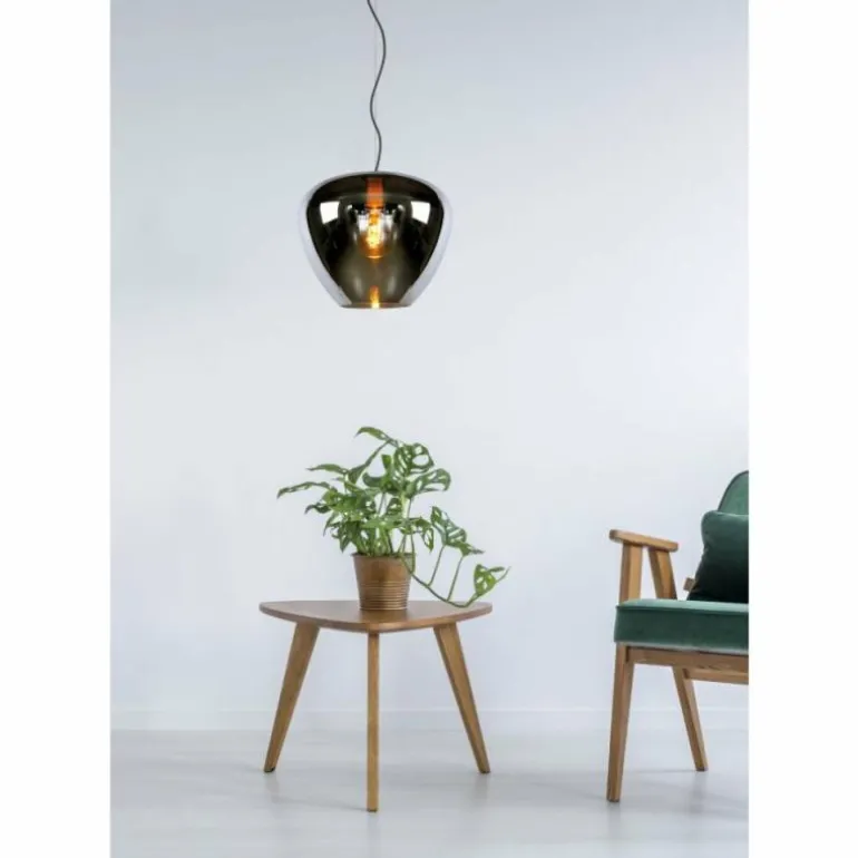 Suspension Lucide SOUFIAN Gris, 1 lumière