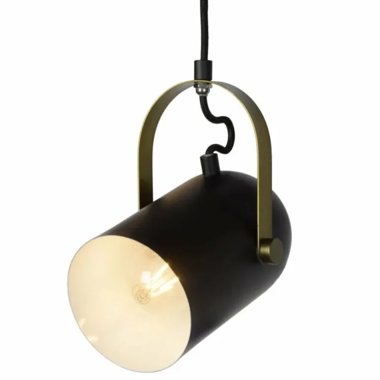 Suspension Lucide SWAPP Noir, 5 lumières