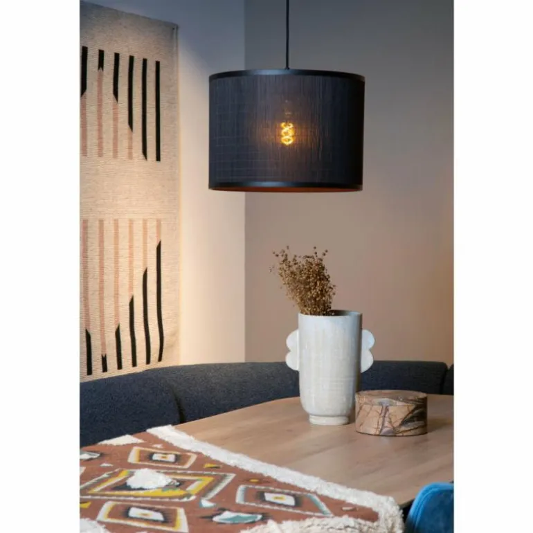 Suspension Lucide TAGALOG Noir, 1 lumière